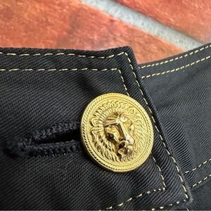 Gianni Versace Golden Lion Black Pants